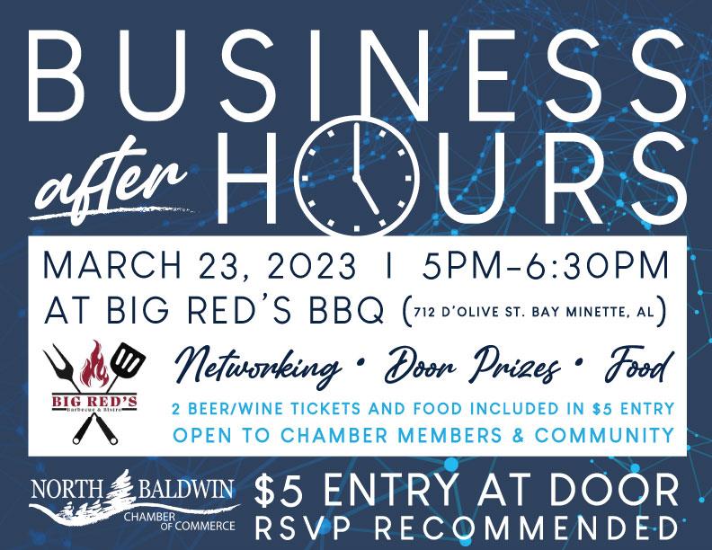 Bussiness After Hours @ Big Red's BBQ & Bistro